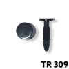 TR309 - 25 or 100 / Side Roof Rail Watherstrip Ret. (3/16" Hole)